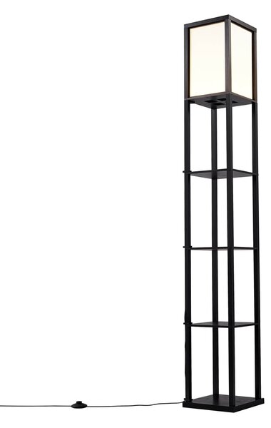 Lampă de podea de design negru și alb, cu LED integrat - Nea