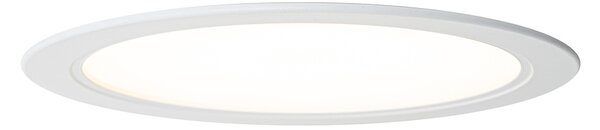 Set de 6 spoturi încastrate albe 14,5 cm, inclusiv LED, reglabile în Kelvin cu comutator DIP - Stephanie