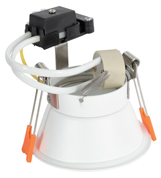 Set de 6 spoturi incastrate albe GU10 50mm IP44 - Dept