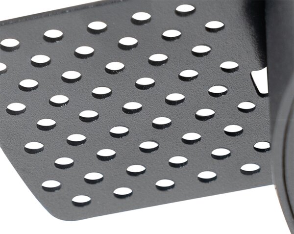Set de 6 spoturi încastrate moderne negre GU10 AR70 rotunde fără ramă - Oneon
