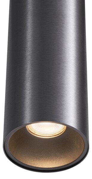 Lampă modernă pendant Gunmetal GU10 50mm - Tubo
