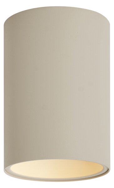 Set de 4 spoturi moderne bej montate la suprafață GU10 50mm Rotund - Deep