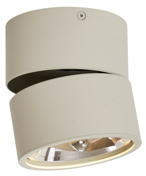 Spotlight modern plafon bej G9 rotund, reglabil și orientabil - Go Nine