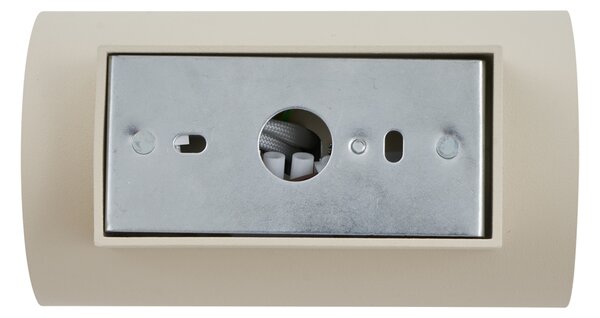 Aplică modernă bej GU10 50mm rotundă cu 2 lumini - Sandy