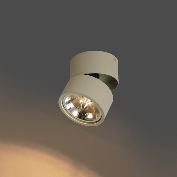 Spotlight modern plafon bej G9 rotund, reglabil și orientabil - Go Nine