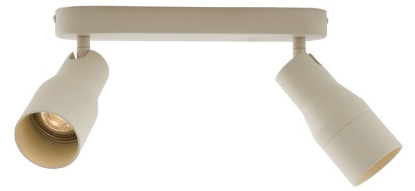 Spot plafon rotund bej GU10 50mm 2 lumini - Stanley