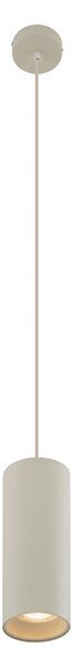 Lampă modernă pandantiv bej GU10 50mm rotundă - Tubo