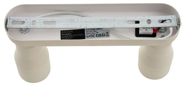 Spot plafon rotund bej GU10 50mm 2 lumini - Stanley