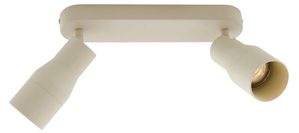 Spot plafon rotund bej GU10 50mm 2 lumini - Stanley