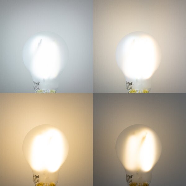 Set 5 becuri Becuri LED inteligente E27 reglabile A60 mat 7W 806lm 2700-6500K
