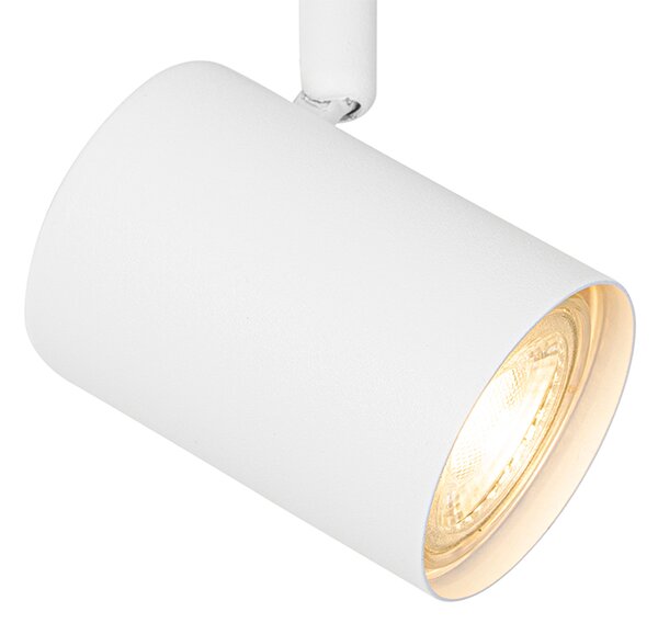Spot inteligent alb reglabil pătrat, inclusiv Wifi GU10 50mm - Jeana