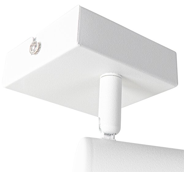Spot inteligent alb reglabil pătrat, inclusiv Wifi GU10 50mm - Jeana