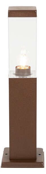 Lampa inteligenta de exterior maro rugină 45 cm incl. P45 - Malios