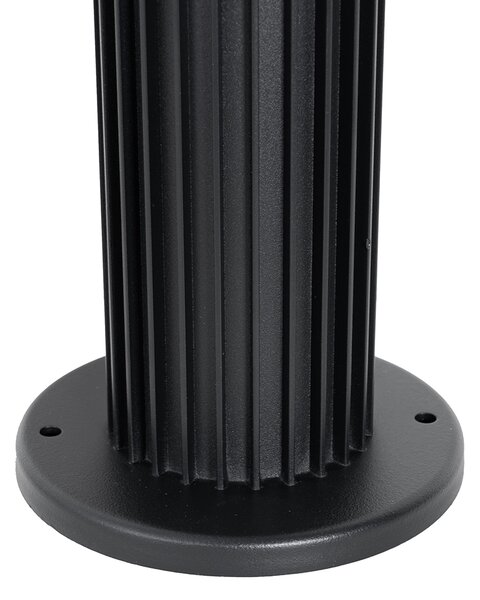 Stâlp de exterior negru de design 50 cm IP44 - Boris