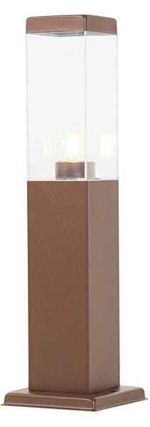 Lampa inteligenta de exterior maro rugină 45 cm incl. P45 - Malios