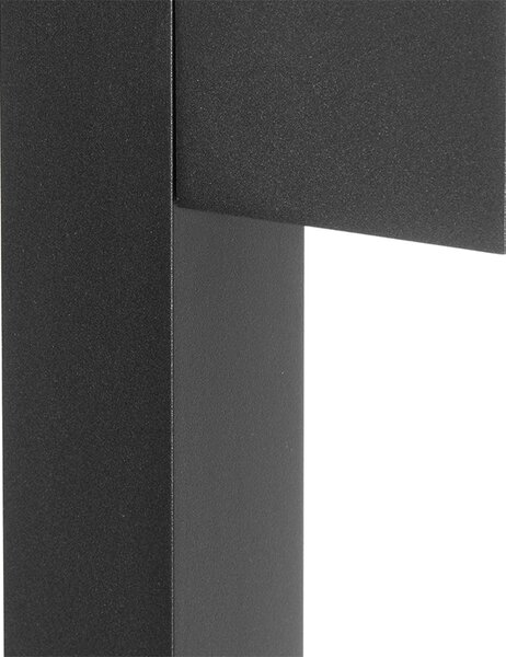 Set de 3 lămpi inteligente de exterior negre 65cm IP44 Incl. Zigbee GU10 - Baleno