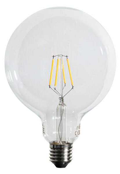 Set de 5 becuri LED E27 reglabile G125 5W 450 lm 3000K