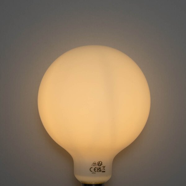 Set 5 becuri Bec LED cu 3 trepte de intensitate reglabilă E27 Opal G125 4W 450lm 2700K