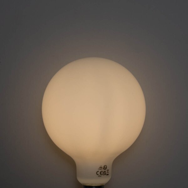 Set 5 becuri Bec LED cu 3 trepte de intensitate reglabilă E27 Opal G125 4W 450lm 3000K