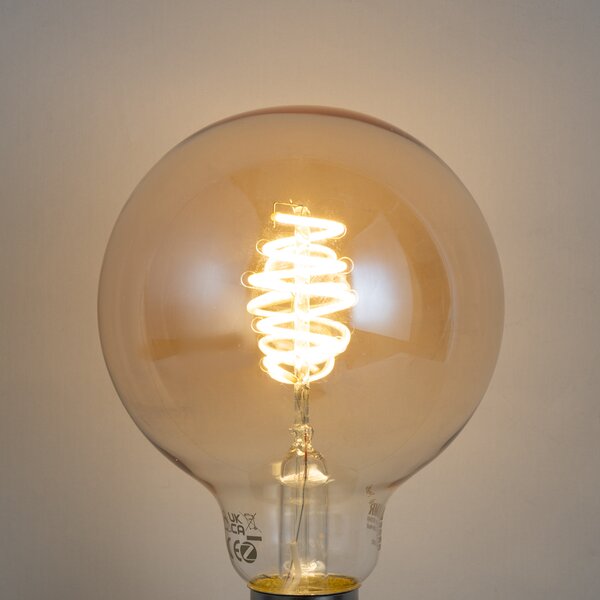 Bec inteligent E27 LED reglabil G95 4.9W 320 lm 2500K Zigbee