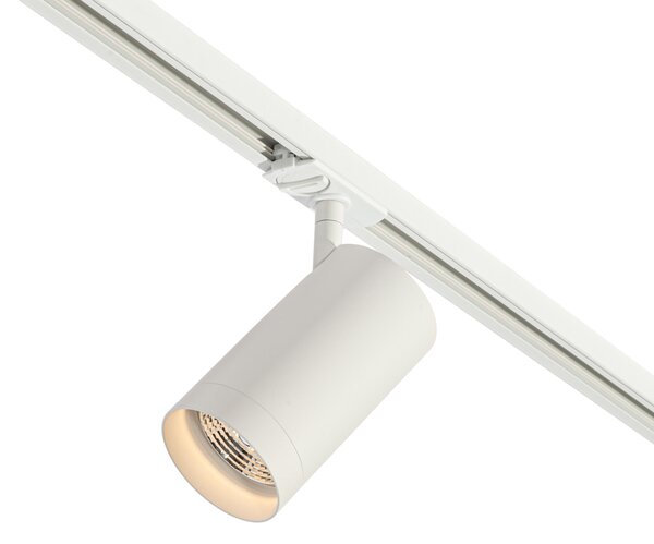 Spot modern alb pentru sistem de șine monofazat 70 mm - Iconic Jeana Luxe