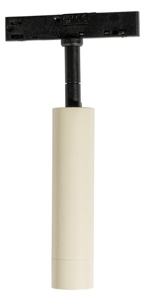 Spot modern bej cu negru pentru sistem de sine monofazat - Slimline Uzzy