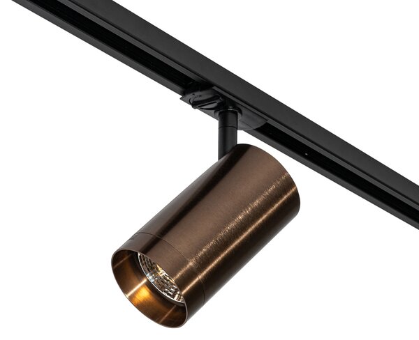 Spot modern bronz închis pentru sistem de șine de iluminat monofazat 70mm - Iconic Jeana Luxe
