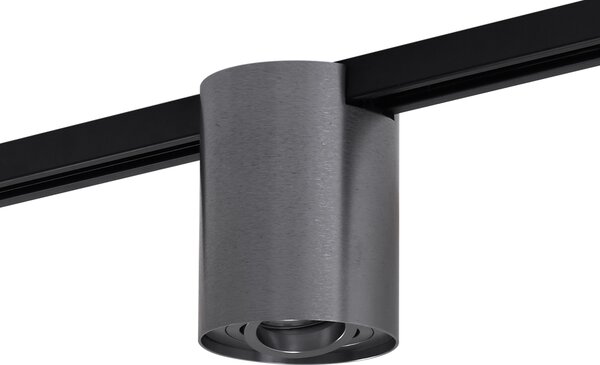 Spot modern cu șină monofazat, culoare gunmetal - Iconic Rondoo Up