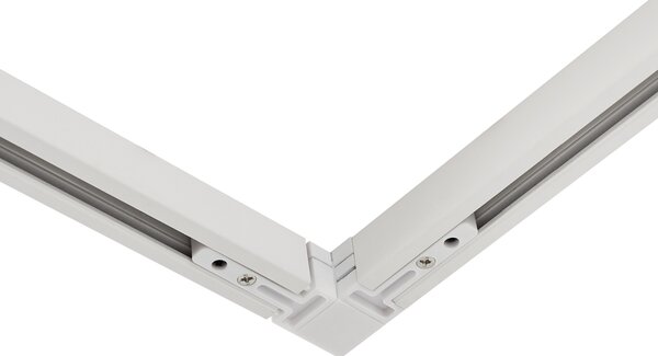 Sistem modern de iluminat pe șine cu 6 spoturi albe monofazate - Slimline Uzzy