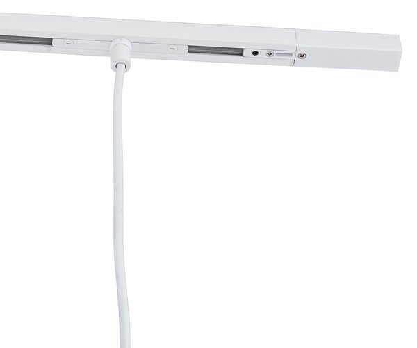 Sistem modern de iluminat pe șine cu 6 pendule albe monofazat - Slimline Keno