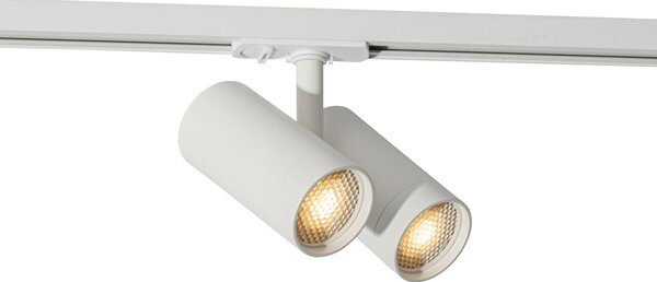 Sistem de șine modern cu 3 spoturi albe monofazate - Iconic Scopio