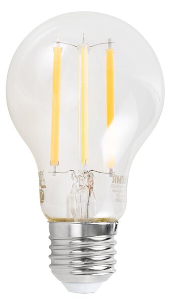 Bec inteligent E27 cu LED, reglabil, A60, transparent, 7W, 806 lm, 2700-6500K, Zigbee