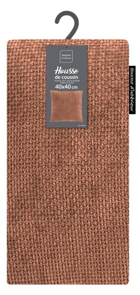 Față de pernă din janilie 40x40 cm Leo – douceur d'intérieur