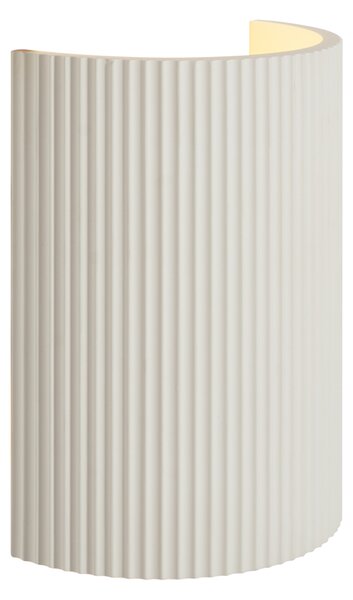 Lampă de perete scandinavă bej ovală - Plaster