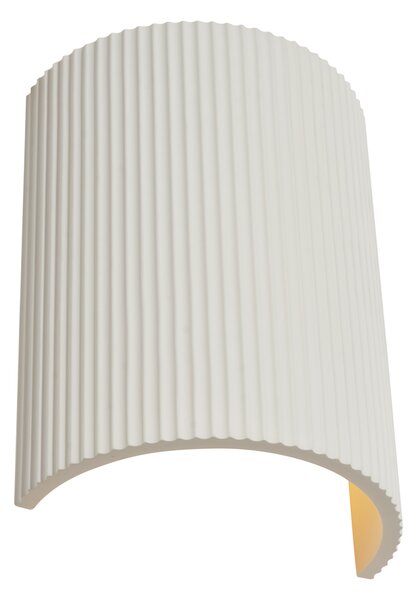 Lampă de perete scandinavă bej ovală - Plaster