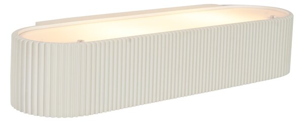 Lampă de perete scandinavă bej UFO cu 2 lumini - Plaster