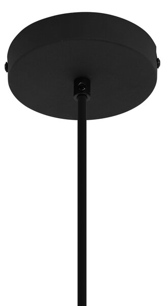 Lampa suspendată de exterior neagră IP44 - Cava
