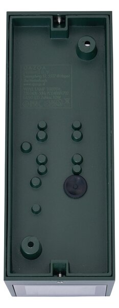 Lampă de perete modernă verde închis cu 2 lumini GU10 70mm IP54 - Baleno