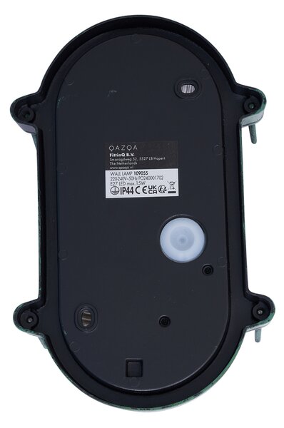 Lampă de perete de exterior verde ovală IP44 - Noutica