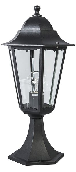 Lanternă clasică de exterior cu bază neagră IP44 - New Orleans