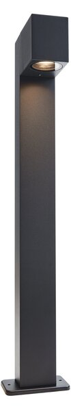 Lampă de exterior neagră cu țăruș de sol și presetupe 65cm inclusiv soclu IP44 - Baleno