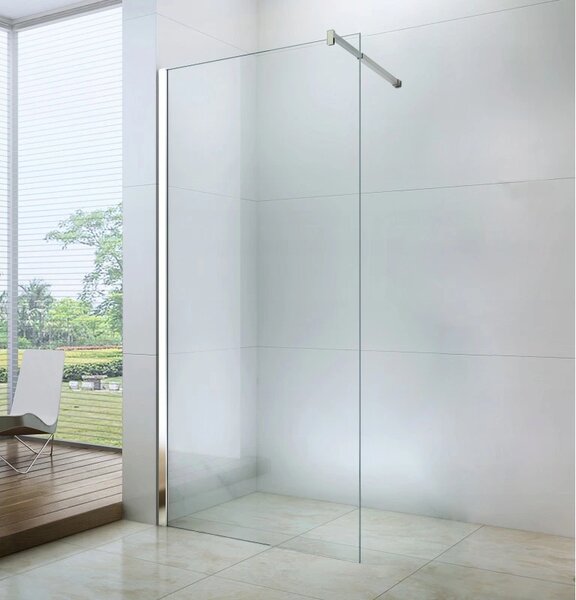 Paravan de dus Mexen WALK-IN 50x190 cm, sticla transparenta 6 mm, profil cromat, 850-050-000-01-00