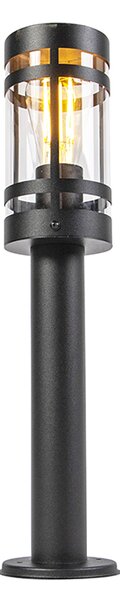 Lampă modernă de exterior neagră 50 cm IP44 - Gleam