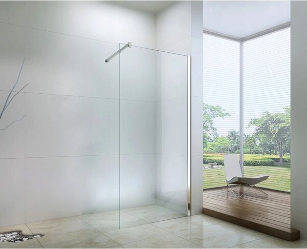 Paravan de dus Mexen WALK-IN 50x190 cm, sticla transparenta 6 mm, profil cromat, 850-050-000-01-00