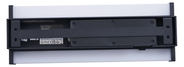 Lampă de perete modernă neagră 30cm incl. LED CCT IP54 - Vanya