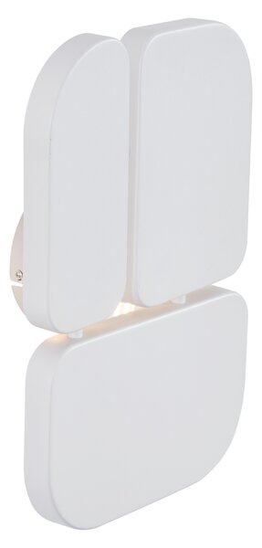 Lampă de perete de design albă cu 3 lumini - Planes