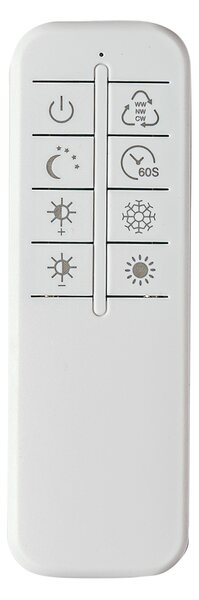 Plafonieră scandinavă din lemn 40cm incl. LED Dimmable - Pecker