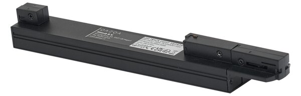 Plafonieră modernă neagră pentru sistem de șină monofazat 5W 370 lm 3000K - Iconic Tsiri
