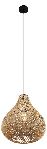 Lampa suspendată scandinavă maro 45cm - Lina Natural