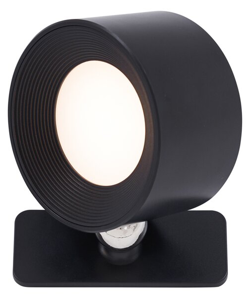 Set de 4 Aplice și Plafoniere Moderne Negre cu LED Reîncărcabil - Bright
